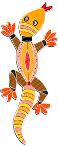 Aboriginal Art - Goanna